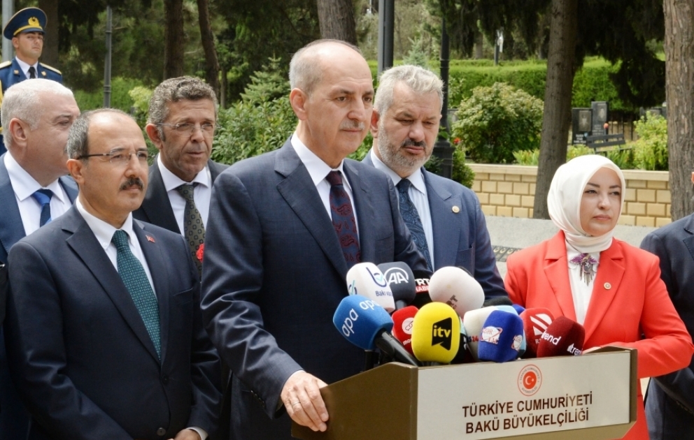 Numan Kurtulmuş: Azərbaycan Cənubi Qafqazda ən önəmli müttəfiqimizdir VİDEO