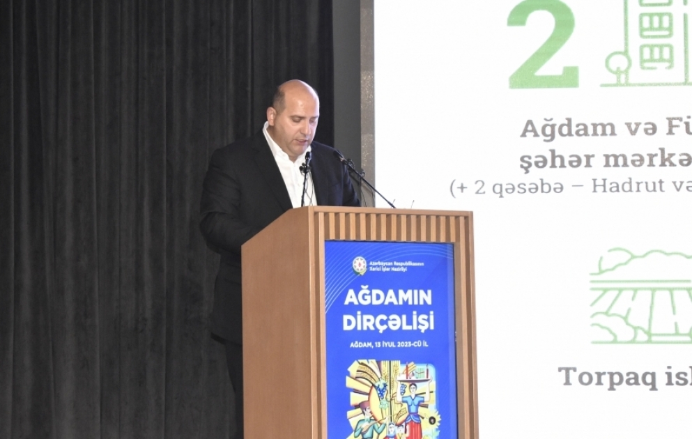 Xüsusi nümayəndə Qarabağ iqtisadi rayonu üzrə sosial infrastruktur baxımından görüləcək işləri açıqlayıb VİDEO