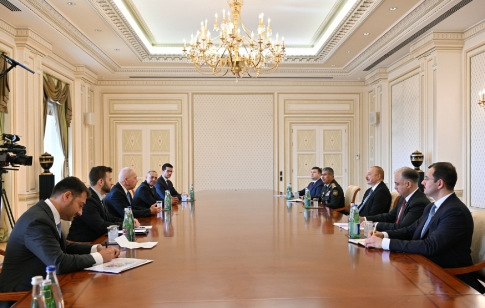 Le président Ilham Aliyev reçoit le ministre israélien de la Défense VIDEO