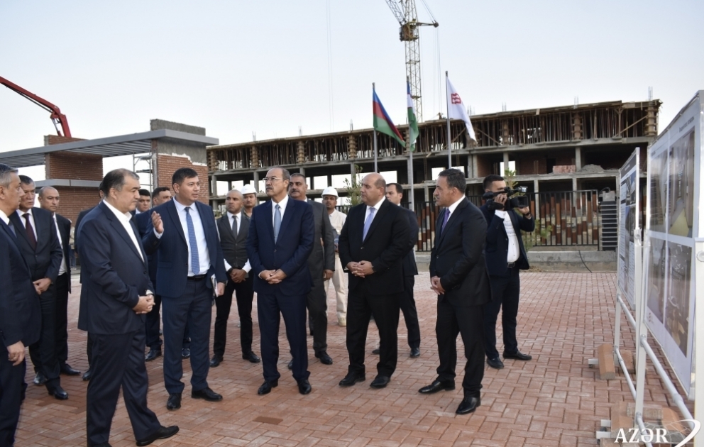 Премьер-министр Узбекистана совершил поездку в Физулинский район ВИДЕО