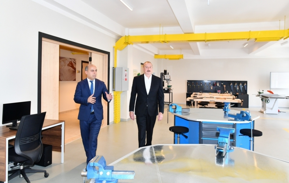 Le président Ilham Aliyev participe à l’inauguration du Centre national d’enseignement professionnel de Djalilabad MIS A JOUR VIDEO