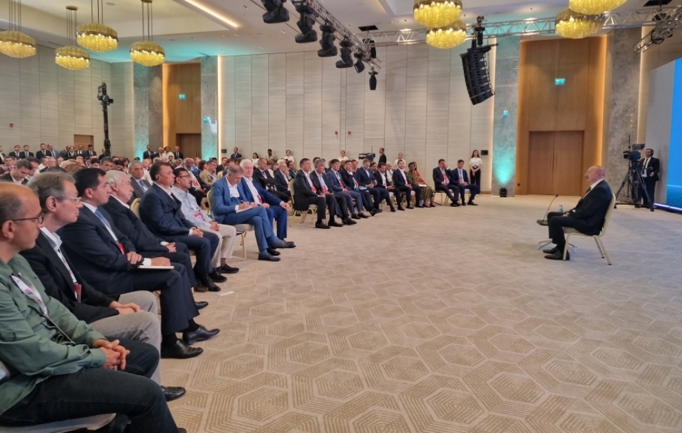Prezident İlham Əliyev: Minalardan azad olmaq üçün ciddi səylər göstəririk  VİDEO
