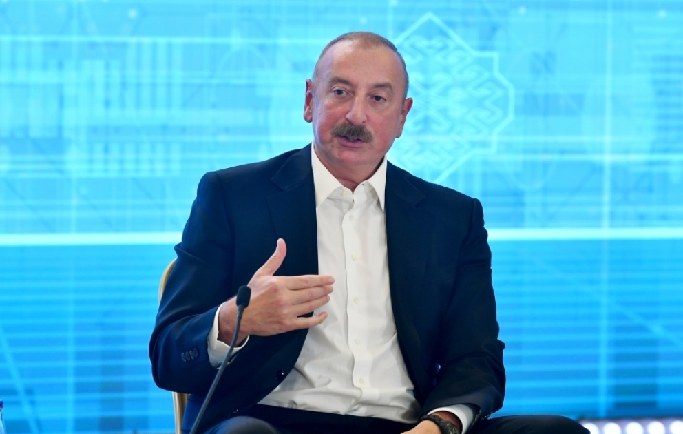 Prezident İlham Əliyev keçmiş məcburi köçkünlərə müraciət etdi...  VİDEO