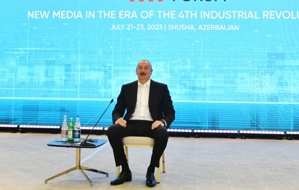 Shusha hosted opening ceremony of Global Media Forum President Ilham Aliyev attended the opening ceremony VIDEO
