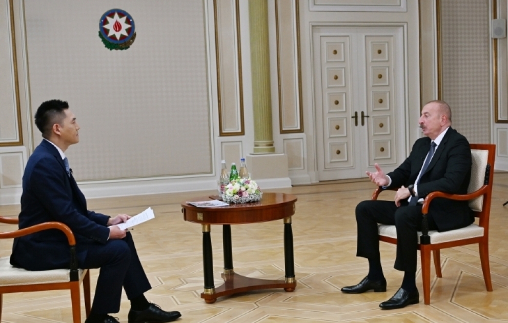 Prezident: Mənim üçün Qərb mətbuatının yazdığı deyil, Azərbaycan xalqının hökumətimizin siyasəti barədə düşündüyü vacibdir VİDEO