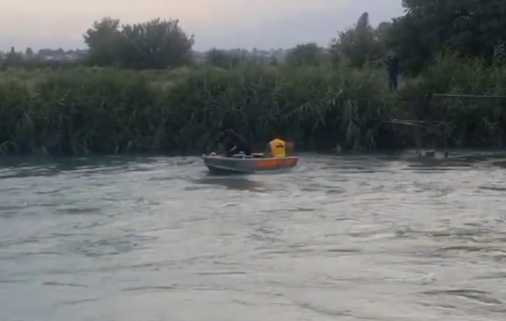 Su kanalında batması ehtimal olunan şəxsin axtarışları davam etdirilir VİDEO