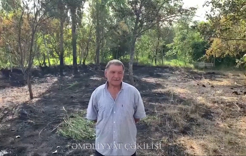 FHN daha bir qəsdən yanğıntörətmə faktının üstünü açıb VİDEO