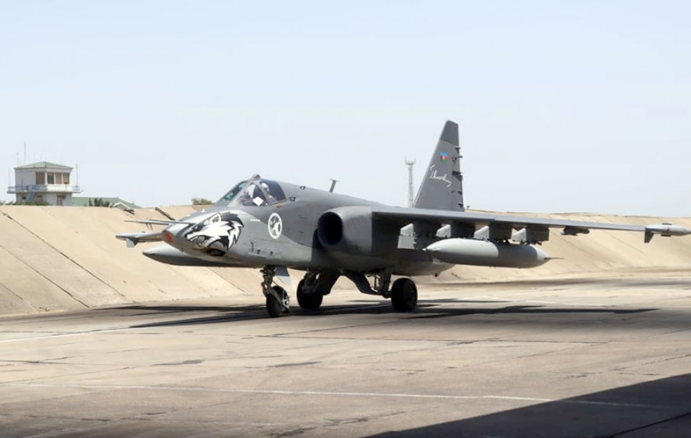 Azerbaijan conducts test flights of Su-25 ML aircraft VIDEO
