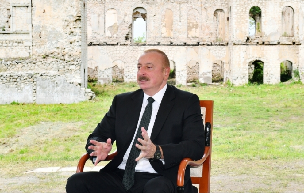 Prezident İlham Əliyev: Biz ədaləti güc hesabına bərpa etmiş ölkə olaraq yeni sülh prosesinin müəllifi olduq VİDEO
