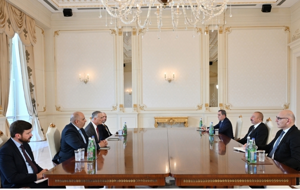 Le président azerbaïdjanais reçoit le conseiller principal du Département d'État américain pour les négociations sur le Caucase VIDEO