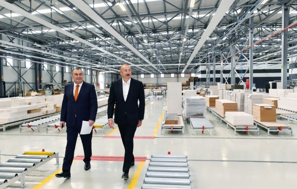 Qazaxda “Venzana” mebel fabrikinin açılışı olub YENİLƏNİB VİDEO
