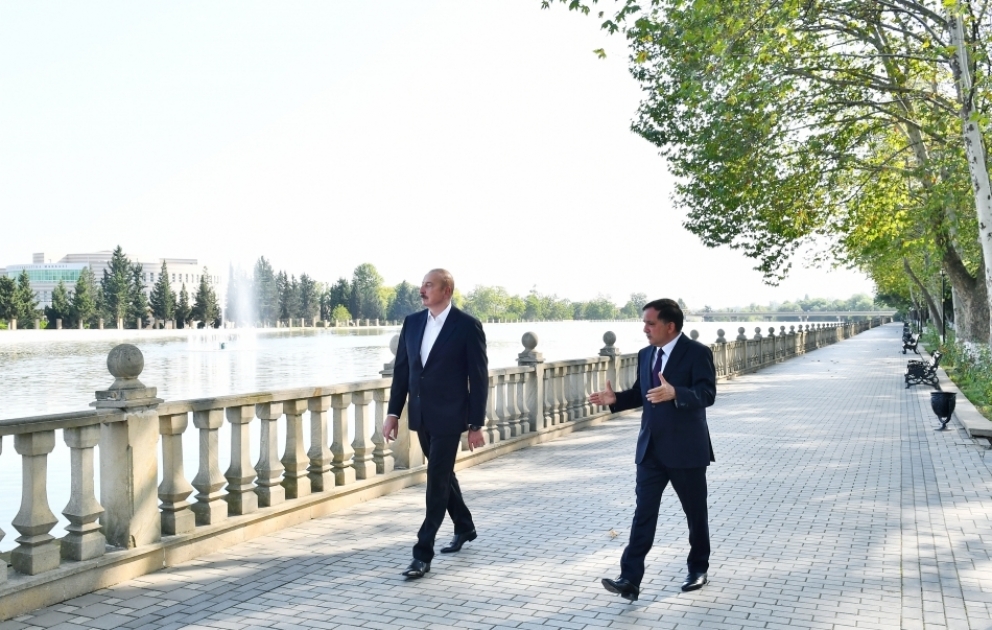 Le président de la République se déplace dans la région de Gazakh  MIS A JOUR VIDEO