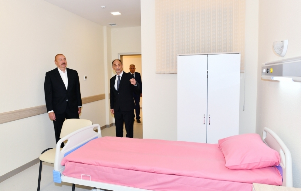 In Samukh Region neues Gebäude zentralen Krankenhauses eingeweiht  VIDEO