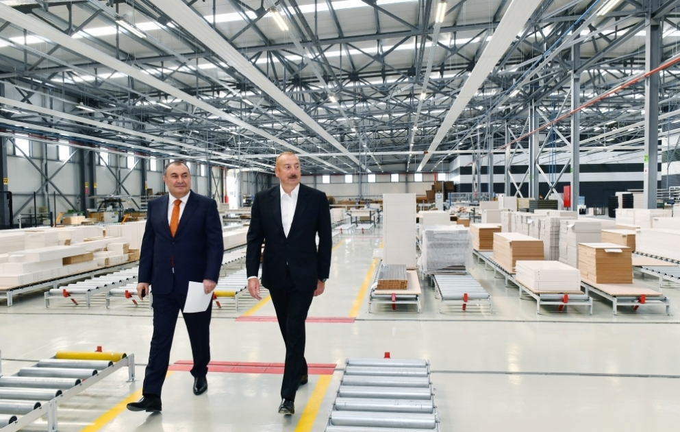 “Venzana” furniture factory opened in Gazakh VIDEO