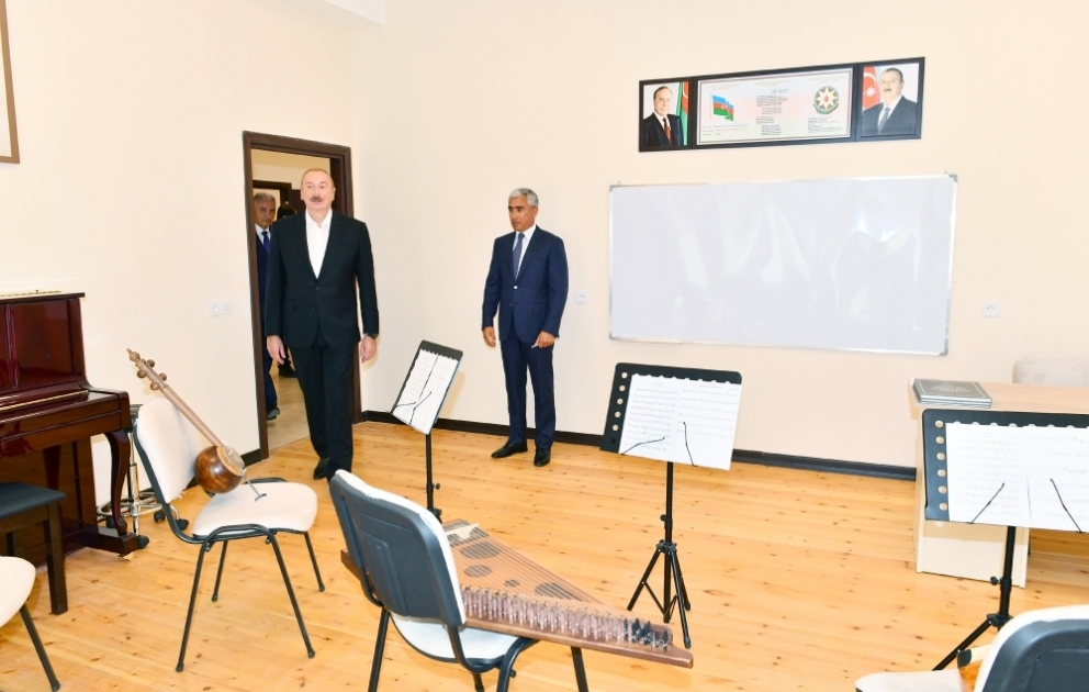 New building of Serkar village children's music school opened in Samukh VIDEO