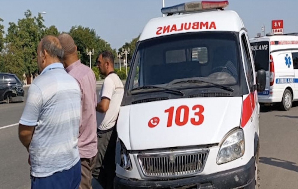 Ağstafa rayonunda yol nəqliyyat hadisəsi baş verib – FOTO VİDEO