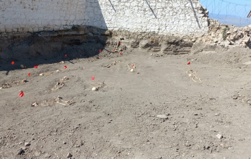 Another mass grave found in Shusha VIDEO