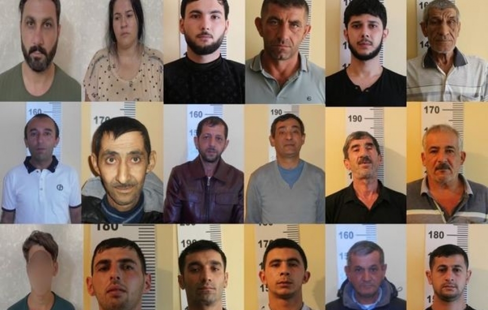 Ağdaşda narkotiklərin qanunsuz dövriyyəsinə və oğurluğa görə 18 nəfər saxlanılıb  VİDEO