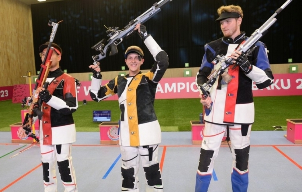 Bakıda atıcılıq üzrə dünya çempionatında növbəti medallar sahibini tapıb  VİDEO