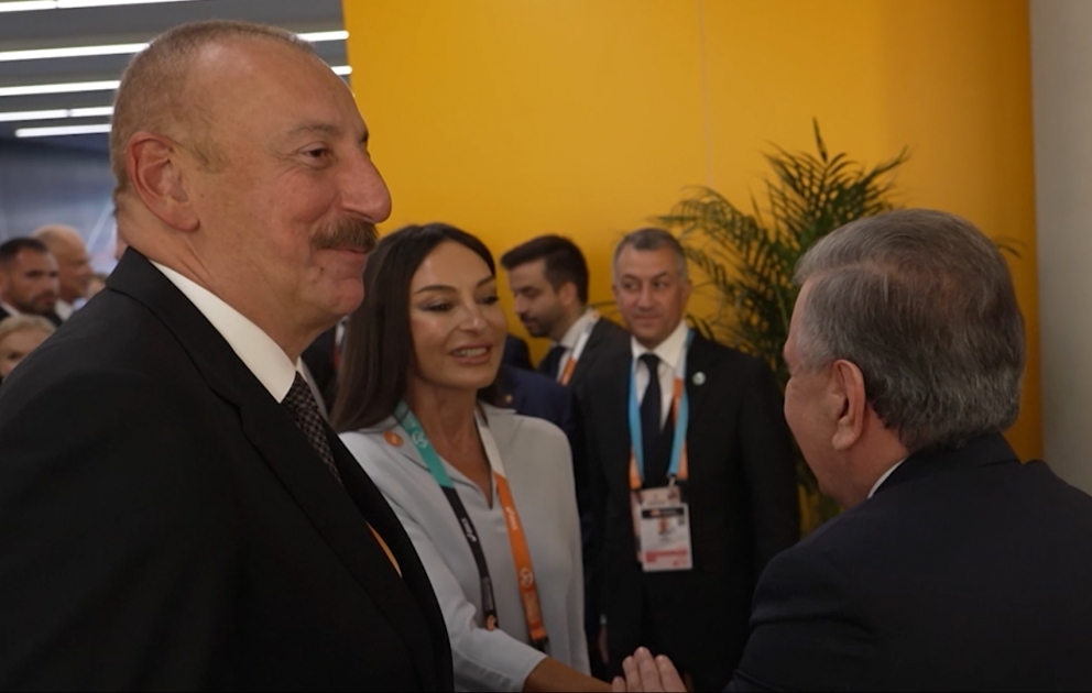 Prezident İlham Əliyev və birinci xanım Mehriban Əliyeva Budapeştdə atletika üzrə dünya çempionatının kişilər arasında 100 metr məsafəyə qaçış yarışının finalını izləyiblər YENİLƏNİB VİDEO