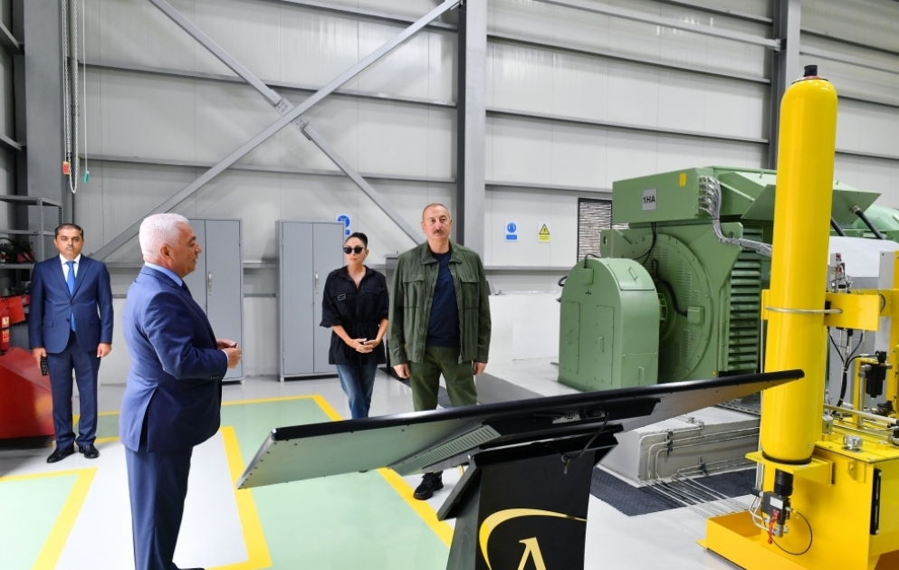 President Ilham Aliyev and First Lady Mehriban Aliyeva visited Kalbajar district  “Soyugbulag” small hydroelectric power station was inaugurated in Kalbajar VIDEO