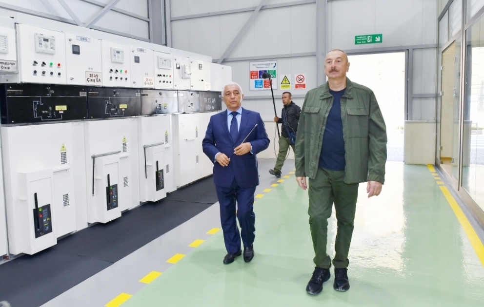 В Кяльбаджарском районе состоялось открытие малых гидроэлектростанций «Чираг-1» и «Чираг-2»  ВИДЕО