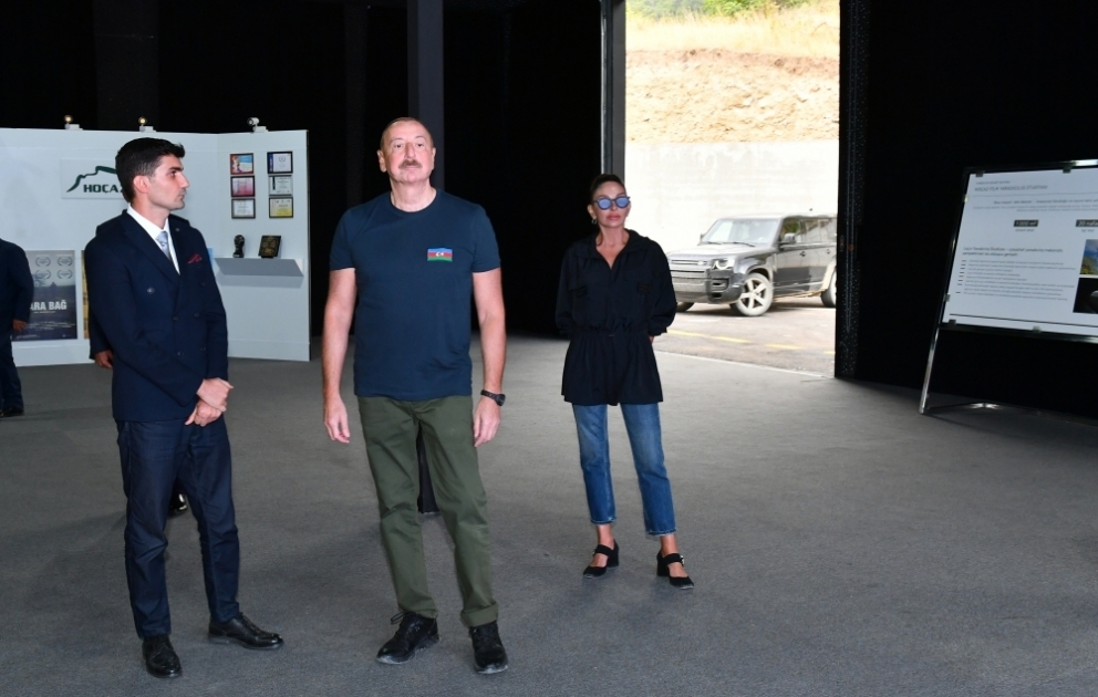 Shooting pavilion of “Hochazfilm” creative studio opened in Lachin district VIDEO