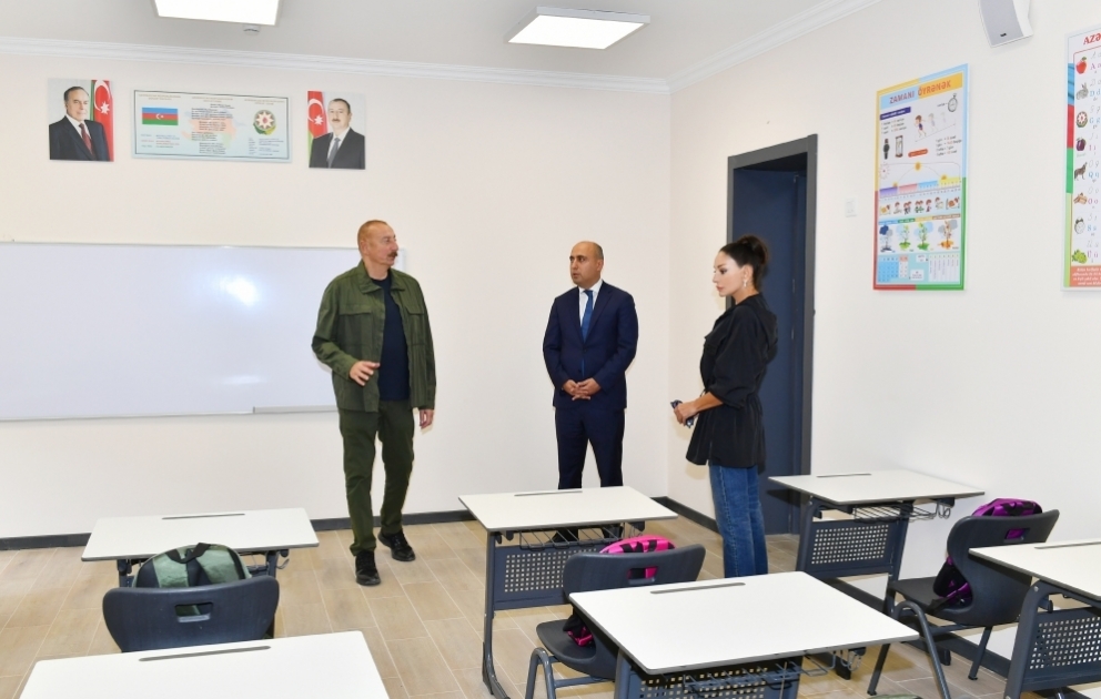 Lachin district secondary school No.2 was commissioned after major overhaul VIDEO
