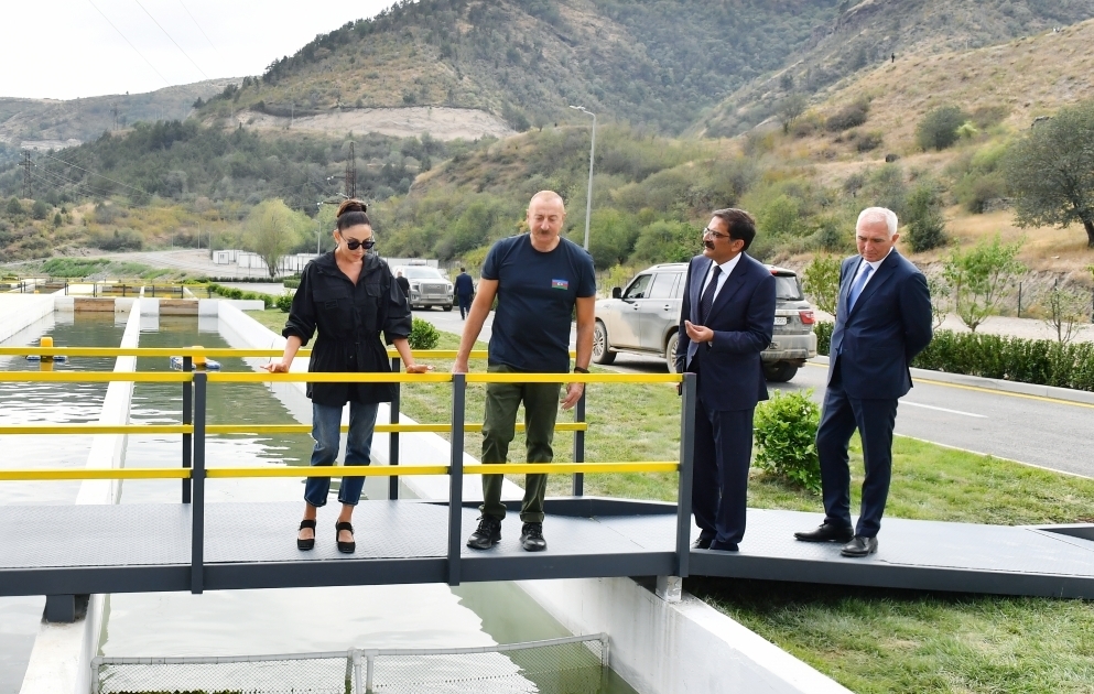 La « Ferme piscicole de Hekeri » inaugurée dans la région de Latchine VIDEO