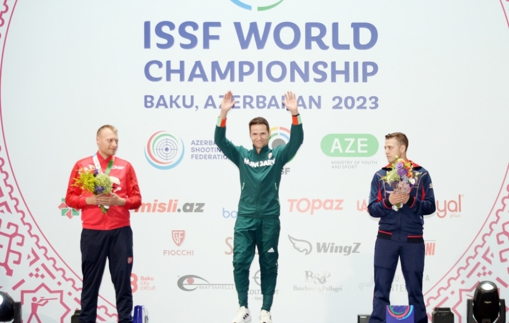 Macarıstan atıcısı Bakıda keçirilən dünya çempionatında qızıl medal qazanıb VİDEO