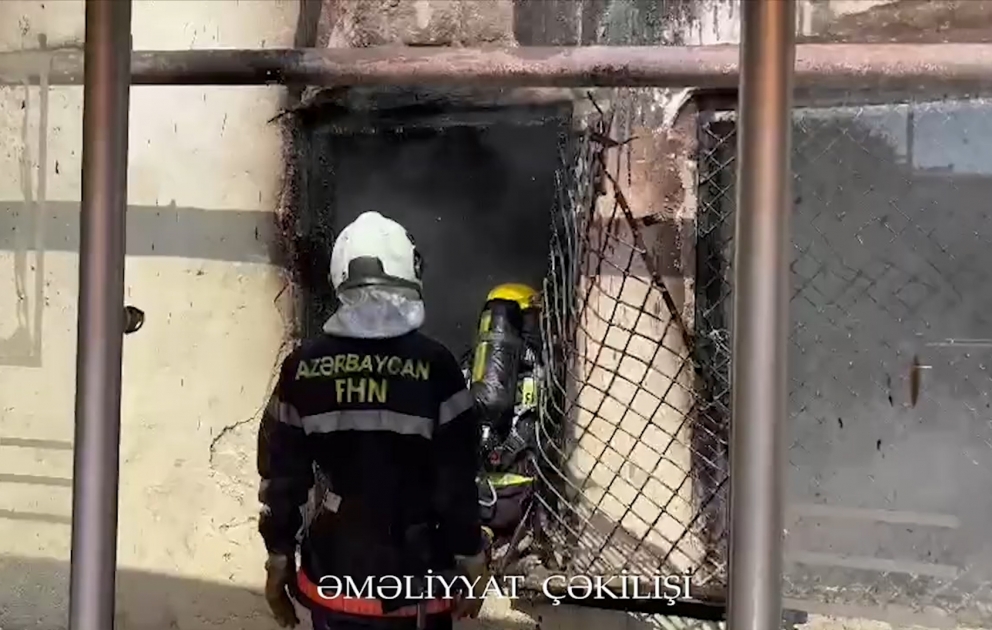 FHN: Abdulla Şaiq küçəsindəki evdə baş vermiş partlayışın səbəbi məlum olub  VİDEO