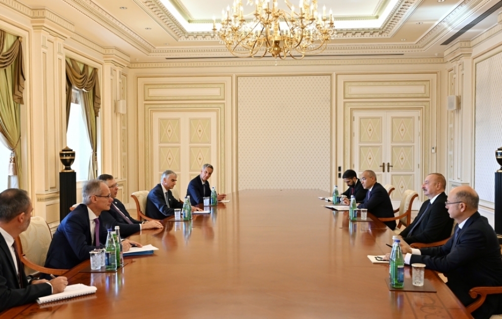 President Ilham Aliyev received Chief Executive Officer of TotalEnergies VIDEO