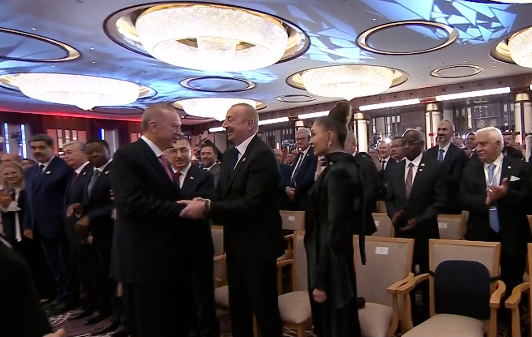 Swearing-in ceremony of President of Türkiye Recep Tayyip Erdogan was held in Ankara  President of Azerbaijan Ilham Aliyev and First Lady Mehriban Aliyeva attended the ceremony
