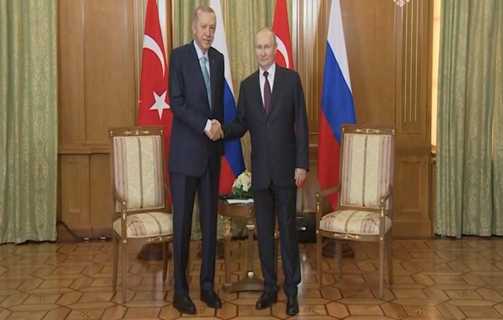 Soçidə Rusiya və Türkiyə prezidentlərinin görüşü başlayıb VİDEO