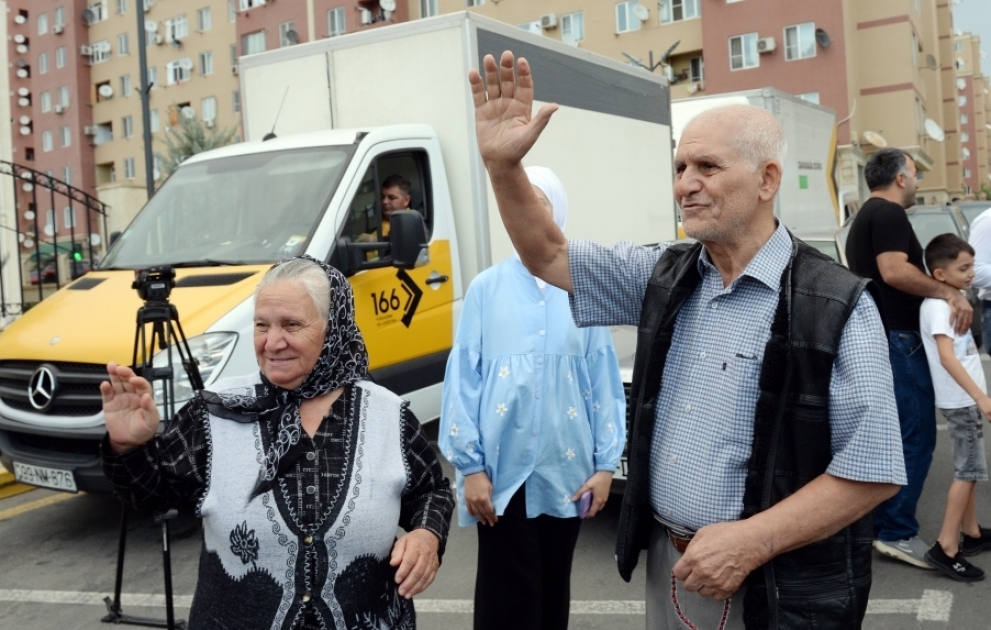 Grand retour : 25 autres familles partent pour Fuzouli VIDEO