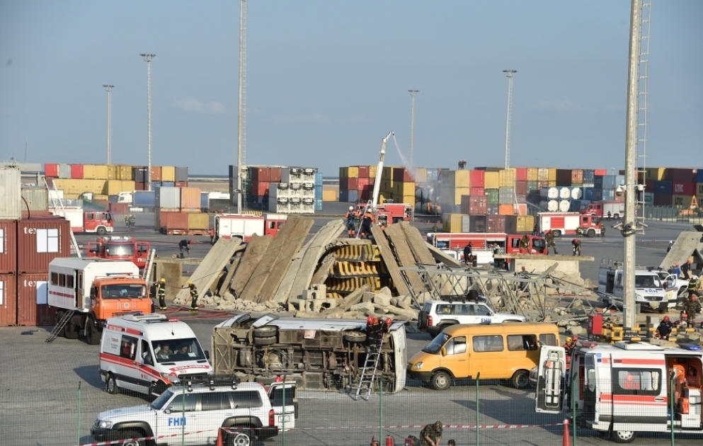 Türk Dövlətləri Təşkilatına üzv ölkələrin iştirakı ilə “Bakı 2023” beynəlxalq təlimi keçirilib VİDEO