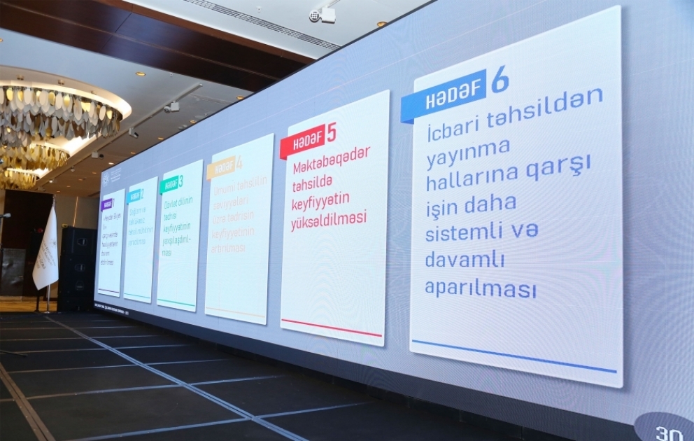 Paytaxtın təhsil işçilərinin sentyabr konfransı keçirilib  YENİLƏNİB - 2 VİDEO