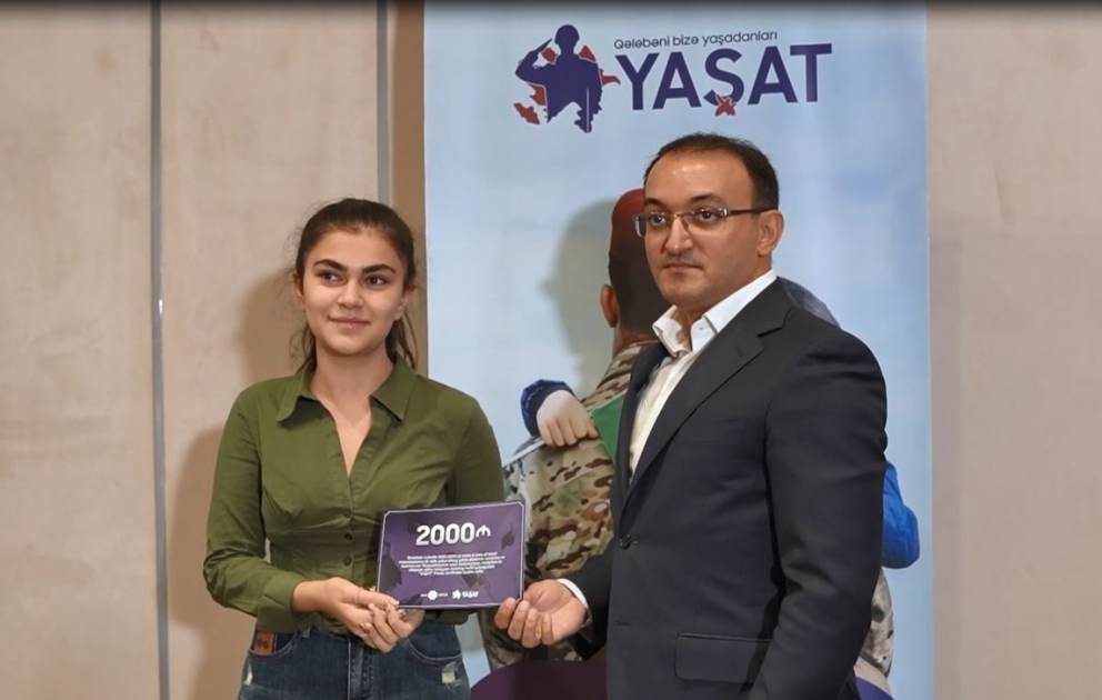 "YAŞAT" Fondu tələbə adını qazananlara bu il də dəstək göstərir VİDEO