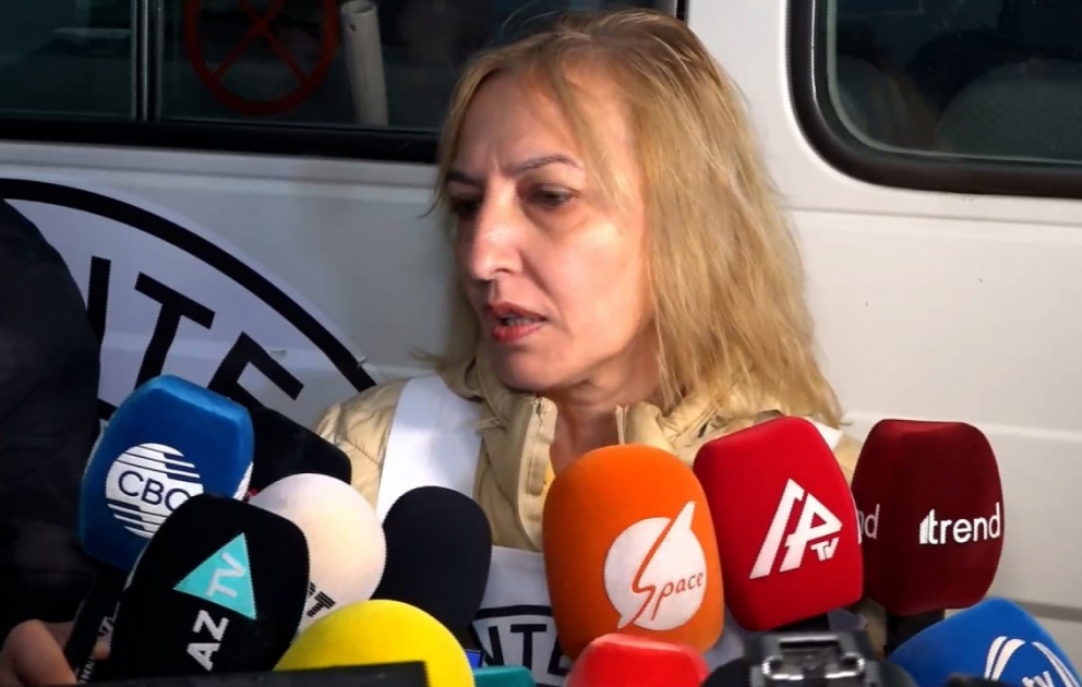 BQXK rəsmisi: Qarabağda yaşayan erməniəsilli şəxslərə un və tibbi ləvazimatlar göndərilib VİDEO