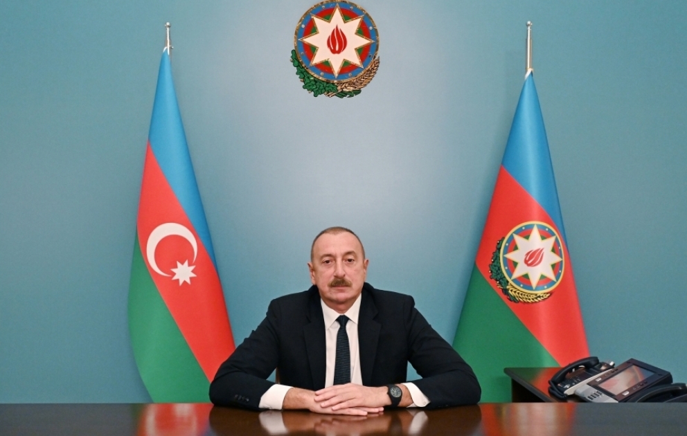 President of Azerbaijan Ilham Aliyev addressed nation VIDEO