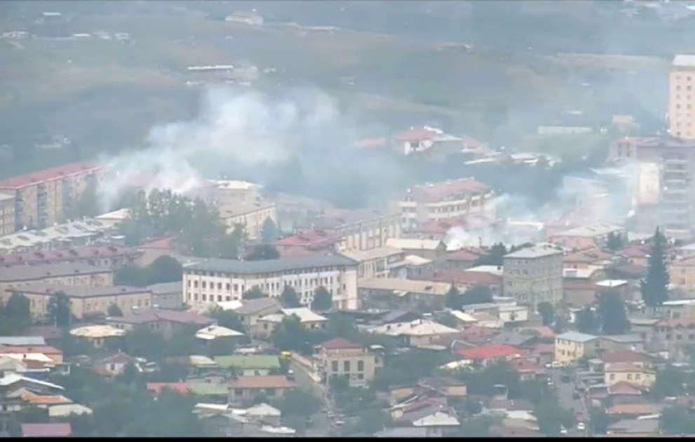 Ministère azerbaïdjanais de l’Intérieur : Les incendies volontaires se déclenchent dans la ville azerbaïdjanaise de Khankendi VIDEO