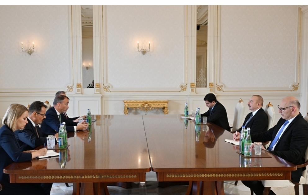 President Ilham Aliyev received European Union Special Representative for South Caucasus VIDEO
