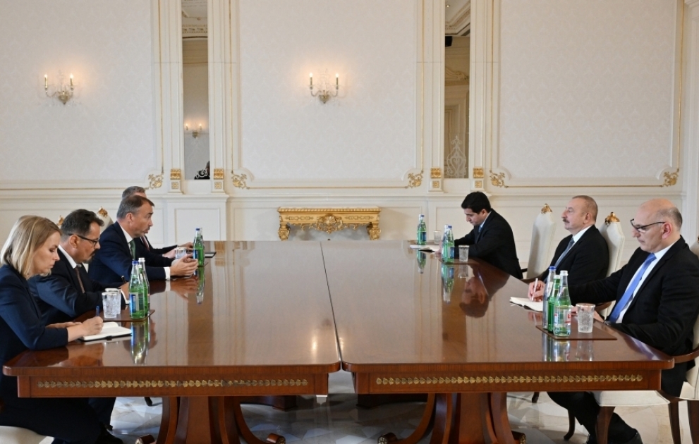 Präsident Ilham Aliyev empfängt EU-Sonderbeauftragten für Südkaukasus  AKTUALISIERT VIDEO