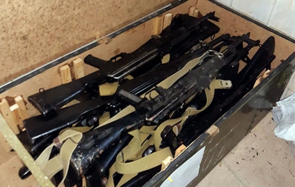 Azerabaijan's Defense Ministry: Ammunition found in territory of a company illegally operated in Kalbajar VIDEO