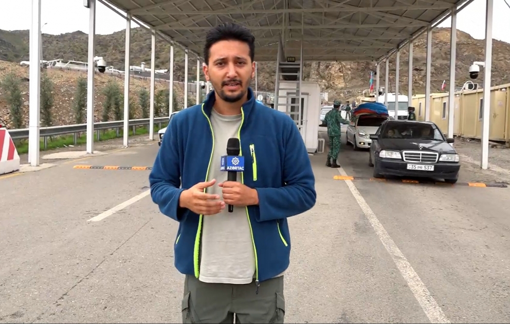 Qarabağı tərk edən ermənilərin təhlükəsiz və maneəsiz keçidi təşkil olunur VİDEO