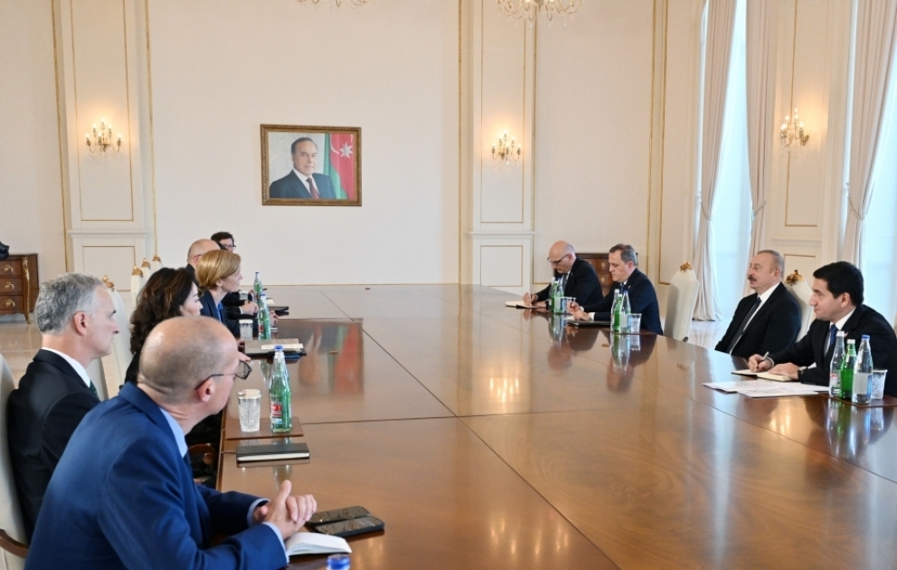 President Ilham Aliyev received U.S President’s special representative, U.S Acting Assistant Secretary of State for European and Eurasian Affairs and US State Department's Senior Advisor for Caucasus Negotiations VIDEO