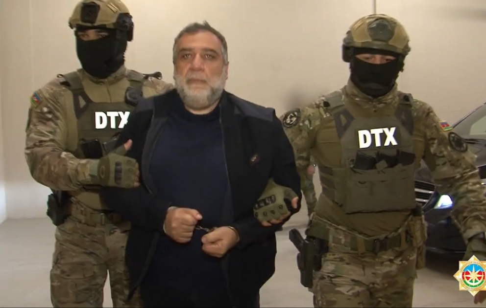 DTX: Ermənistan vətəndaşı Ruben Vardanyan təqsirləndirilən şəxs qismində saxlanılaraq məsuliyyətə cəlb olunub VİDEO