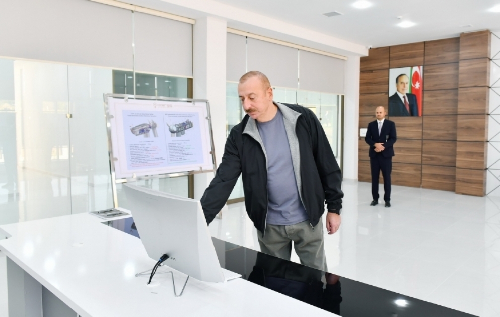 Le président Ilham Aliyev inaugure le Centre de gestion numérique de Djabraïl MIS A JOUR VIDEO
