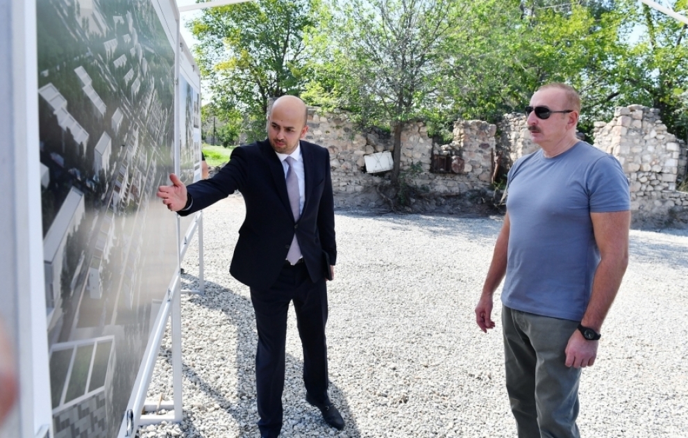 Foundation stone was laid for 2nd residential complex in the city of Zangilan VIDEO