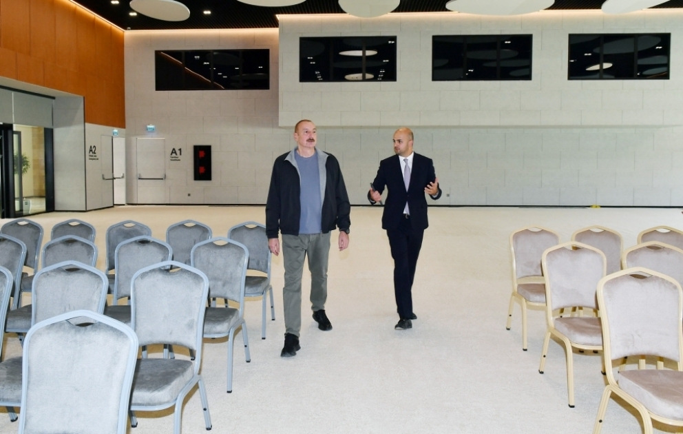 In Region Zangilan Kongresszentrum zur Nutzung übergeben AKTUALISIERT VIDEO